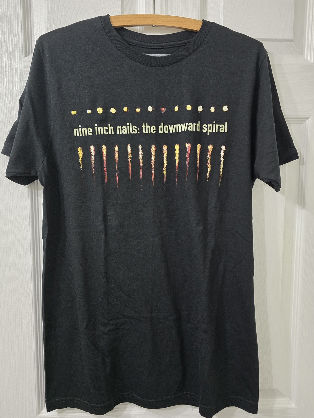 Nine Inch Nails The Downward Spiral Black Graphic Tee